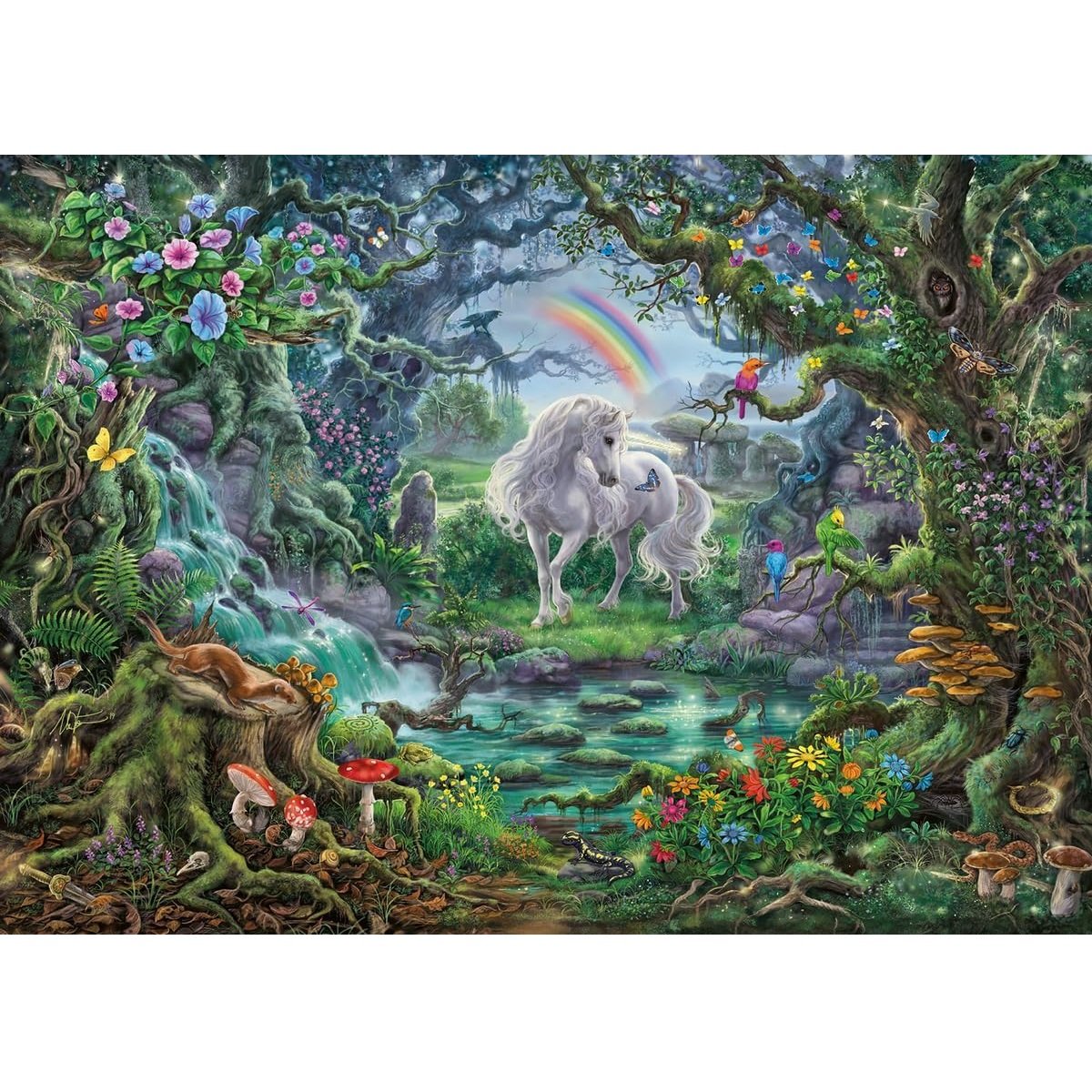 Escape Puzzle La licorne noir, RAVENSBURGER