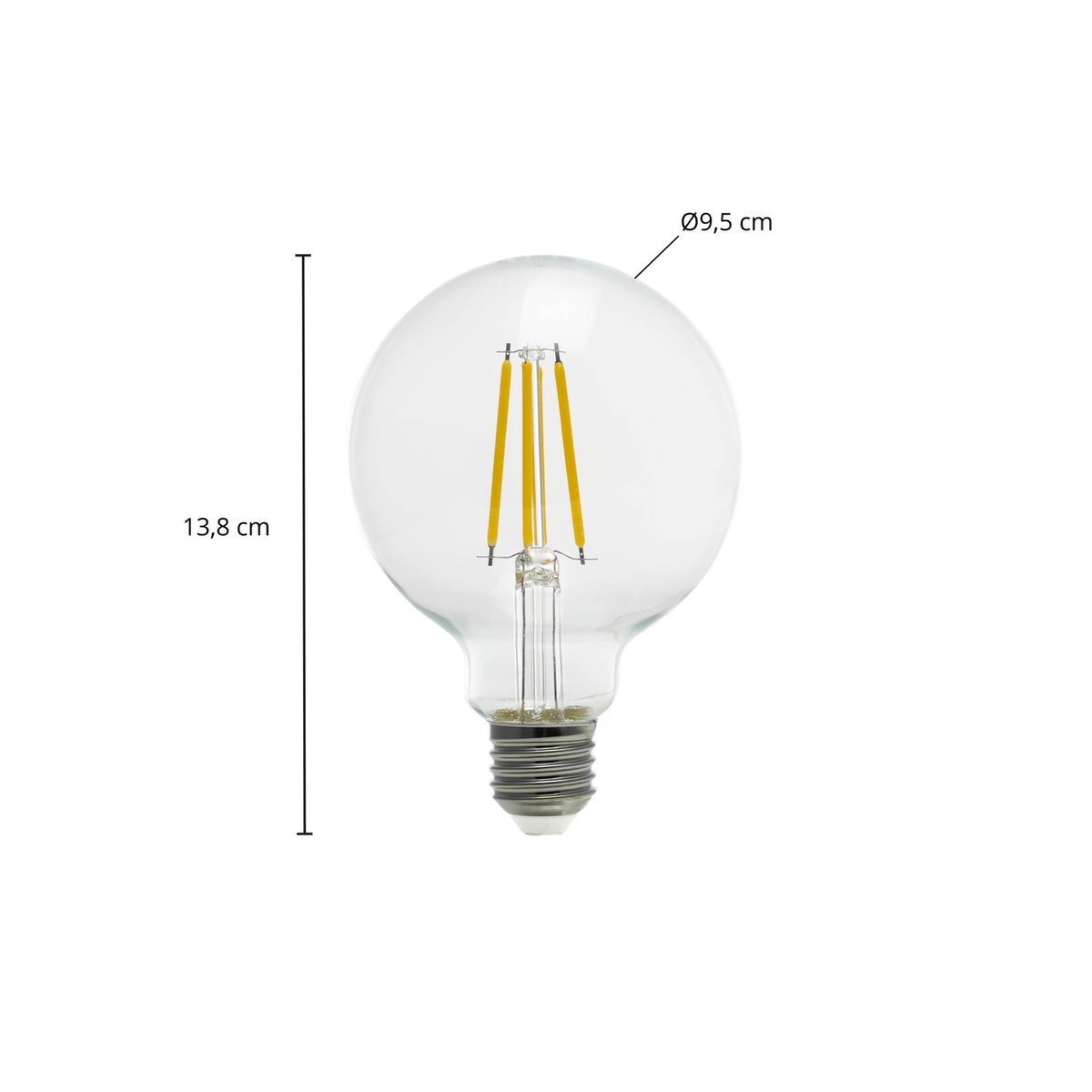 Ampoule E27 en verreLED couleur unique, ARCCHIO