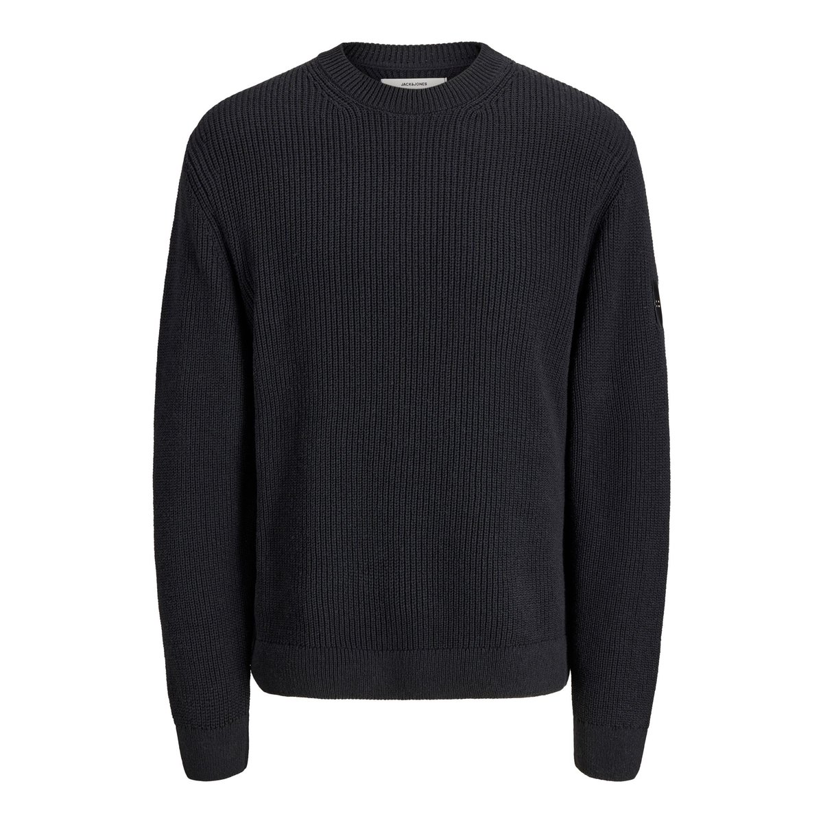 Pull En Maille noire - black, JACK & JONES