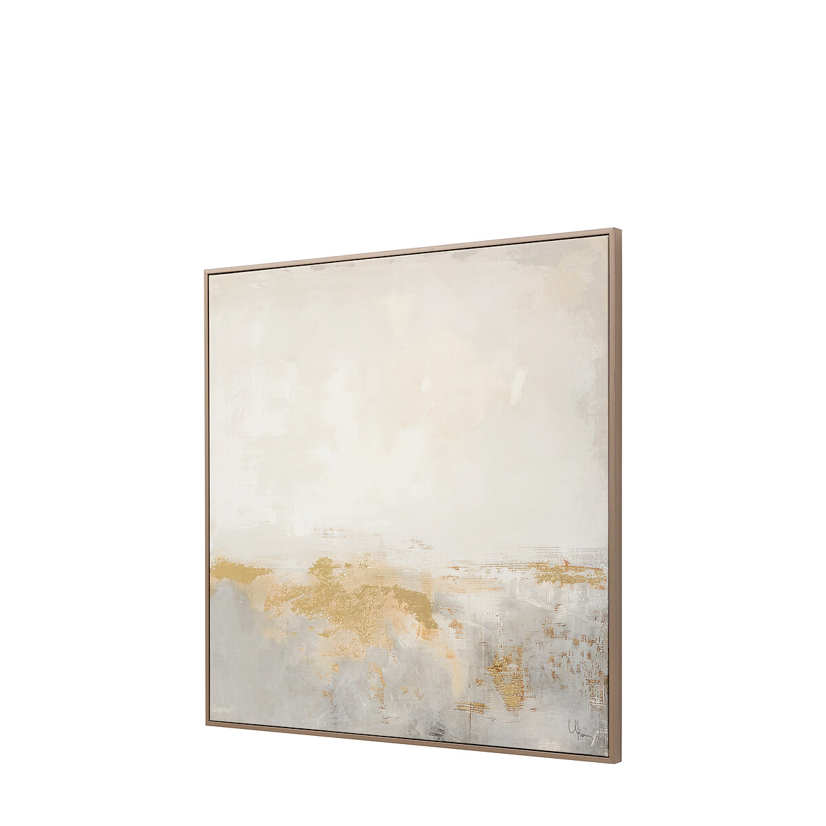90x90cm Ethereal Framed Canvas natural, ÉDITÉ