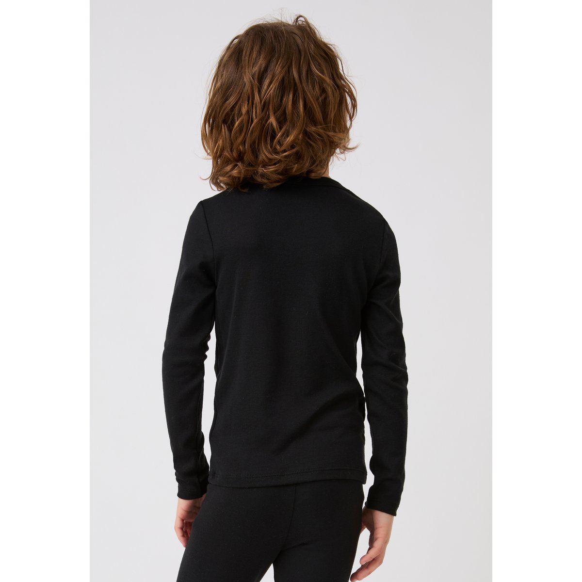 T-shirt enfant Thermolactyl Sensitive rose noir, DAMART