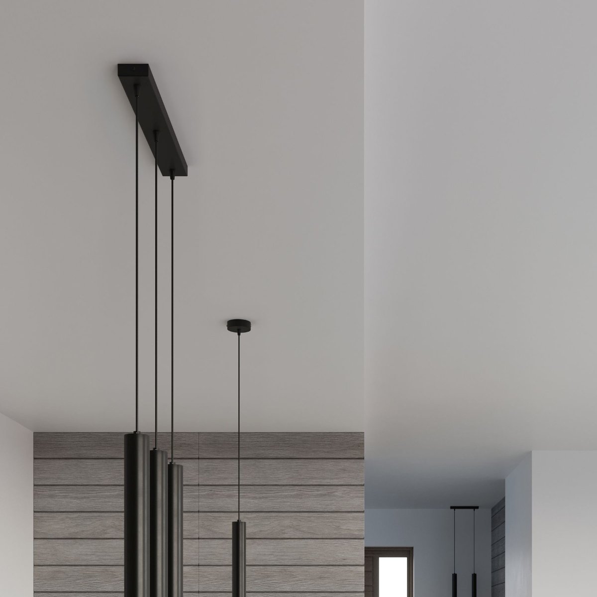 Suspension Acier Noir G9 3 Wezyr noir, EDEN
