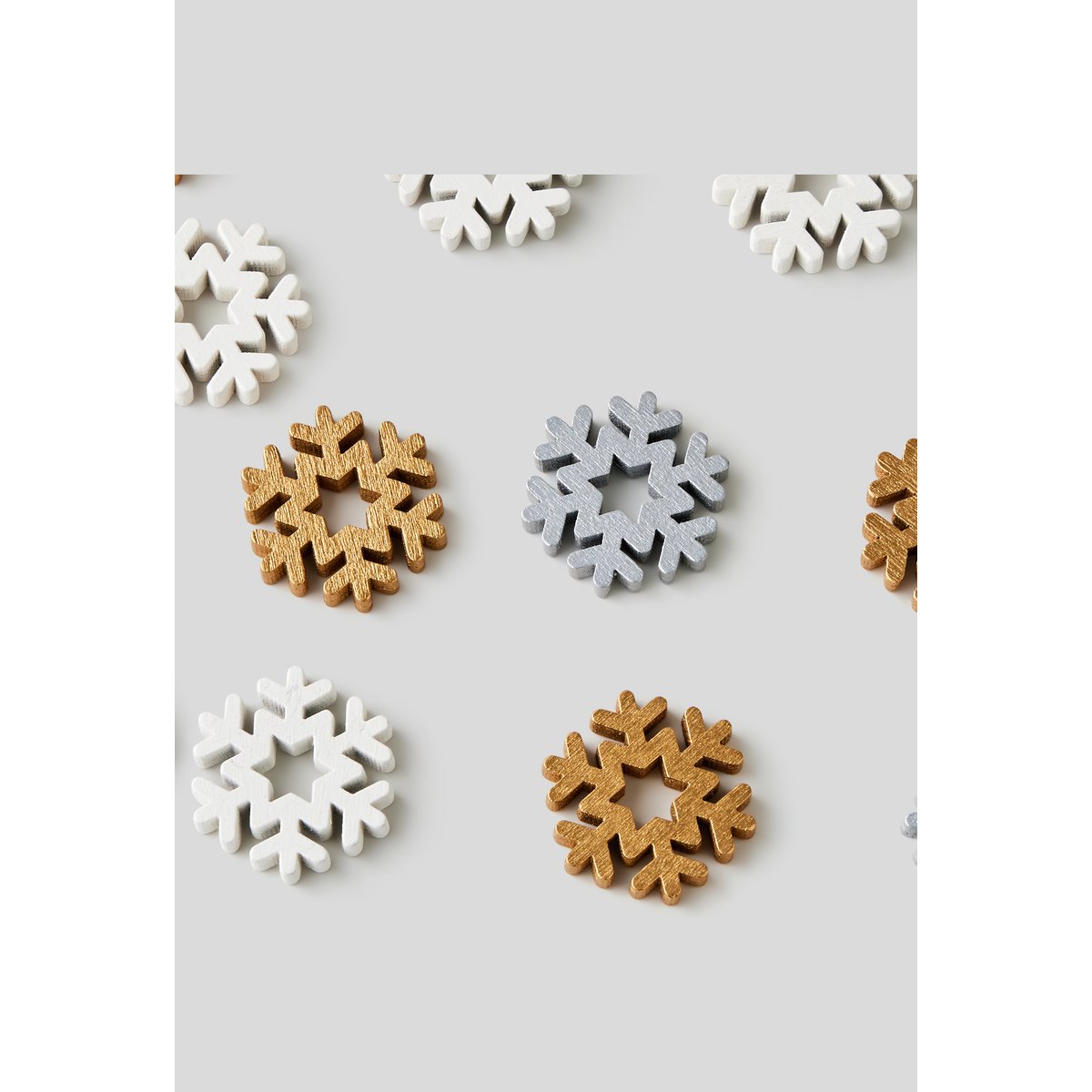 Sachet de confettis en bois gris, MONOPRIX