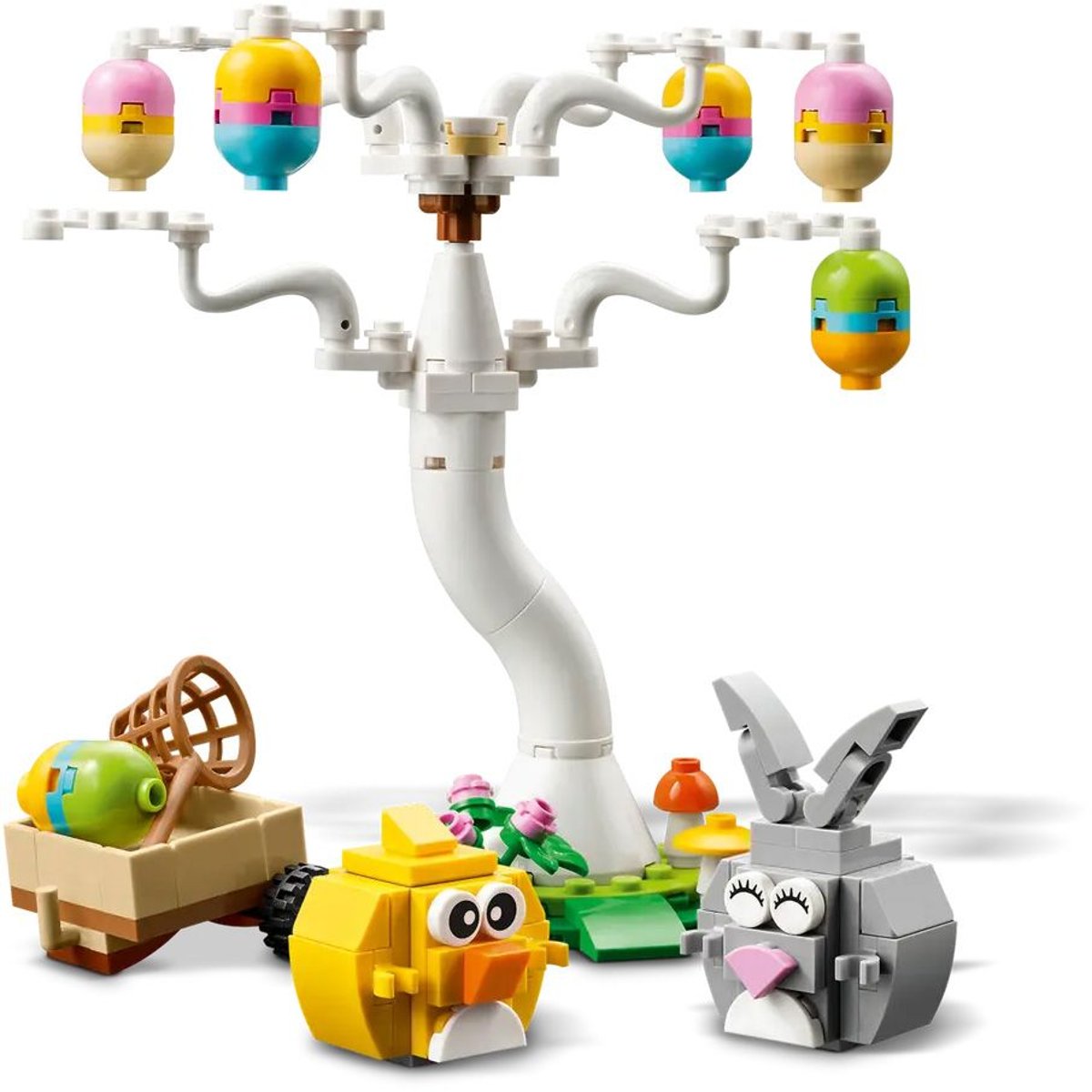 LEGO Saisonnier - Le lapin de Pâques et la chasse aux oeufs - 40808 multicolore, LEGO