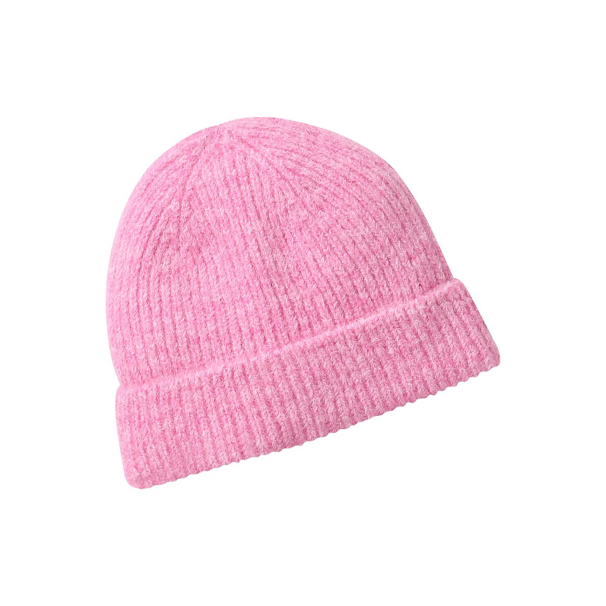 Ensemble bonnet et snood en tricot fuchsia, VERTBAUDET