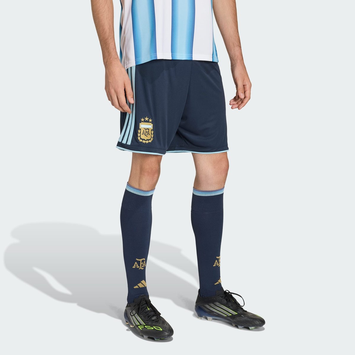 Short Domicile Argentine 26 Short Domicile Argentine 26 night navy / icey blue, adidas Performance
