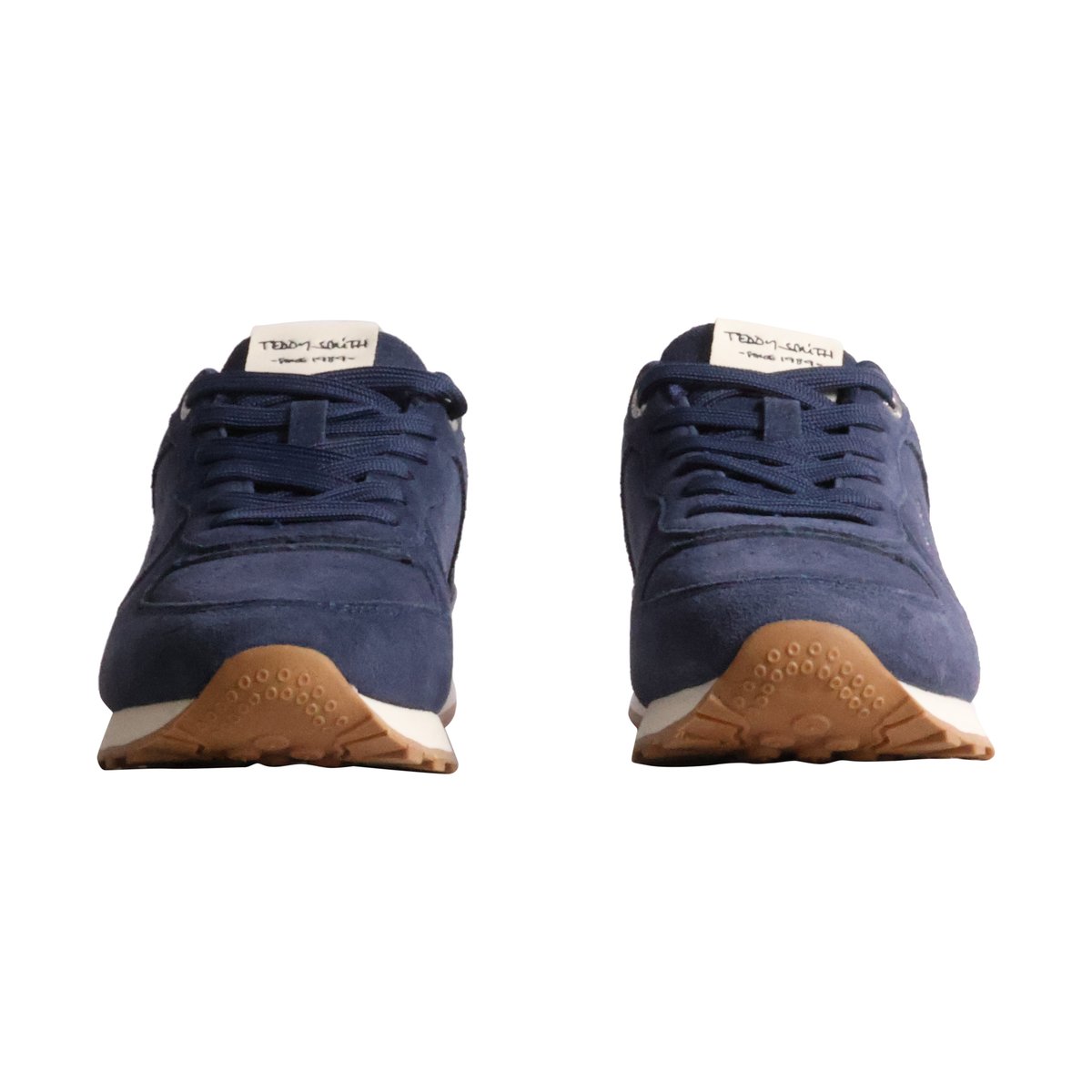 Basket Cuir Teddy Smith marine, TEDDY SMITH