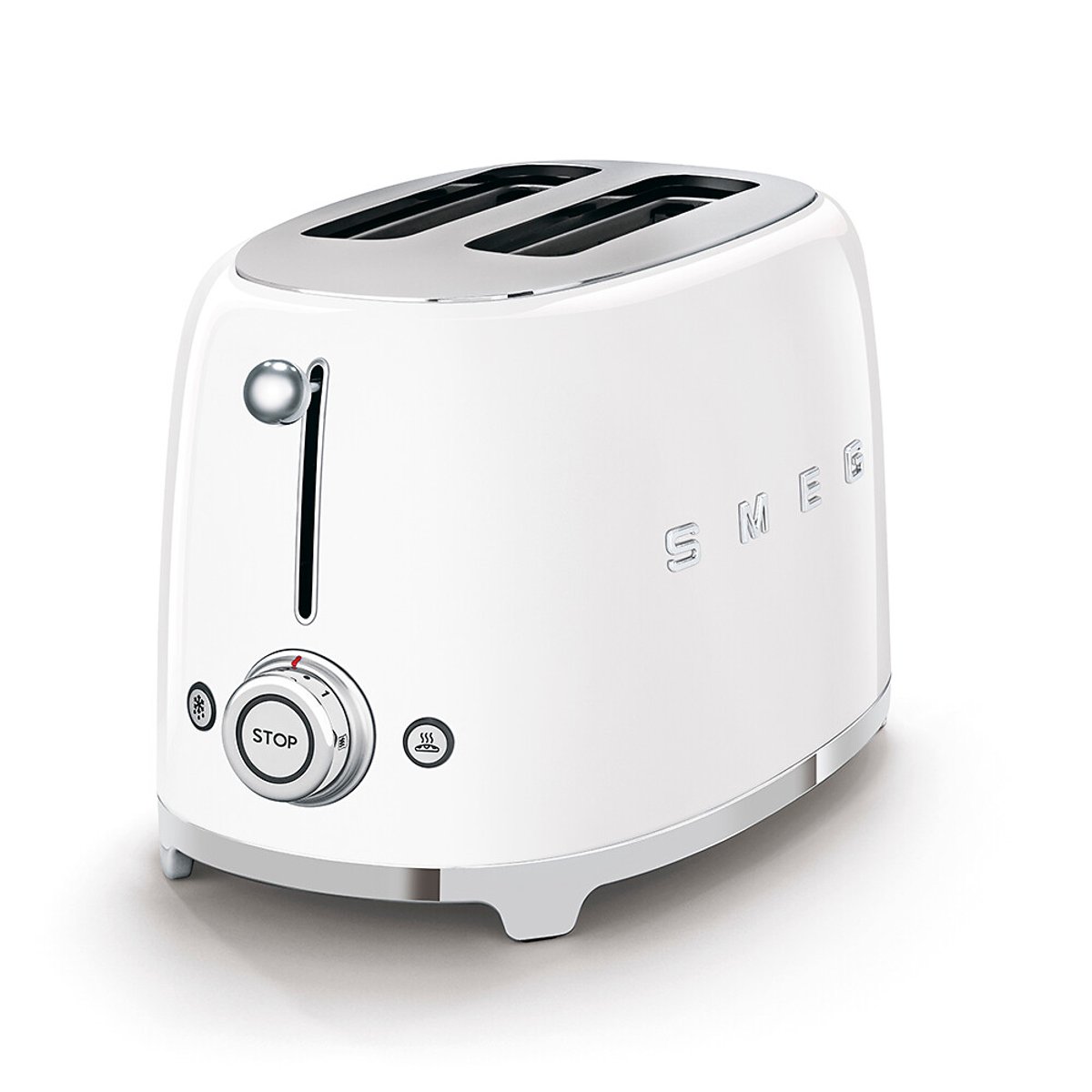 Torradeira 2 tostas, SMEG branco, SMEG