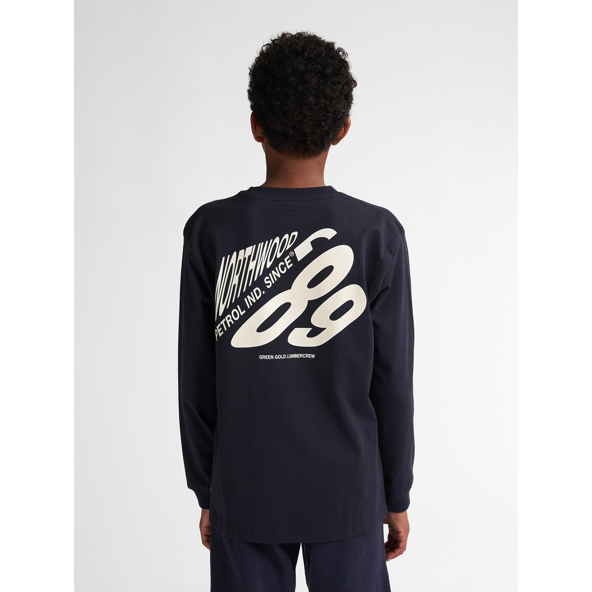 T-shirt graphique mammouth bleu royal navy, PETROL INDUSTRIES