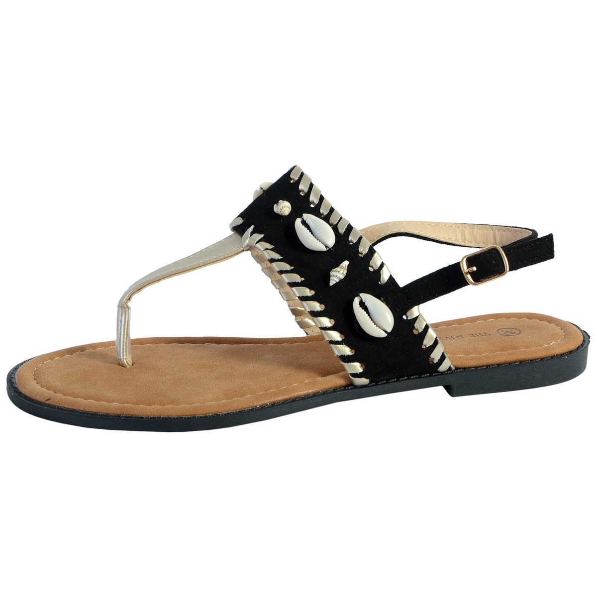 Sandale Tx3961 noir, THE DIVINE FACTORY