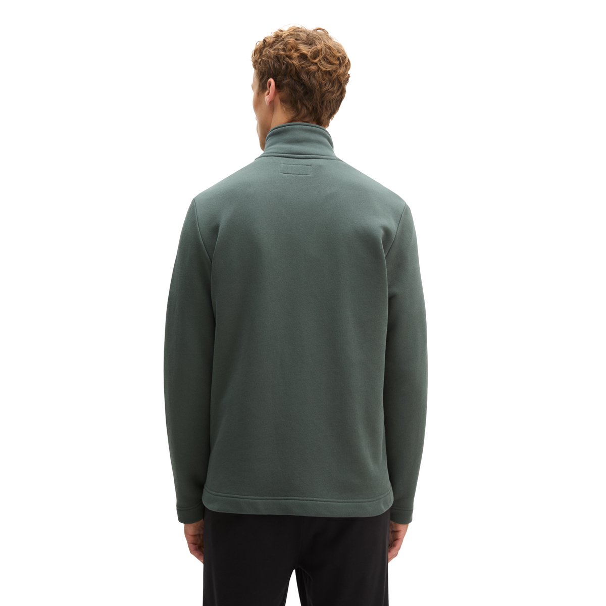 Veste en molleton coupe classique en pur coton biologique gris, MARC O'POLO