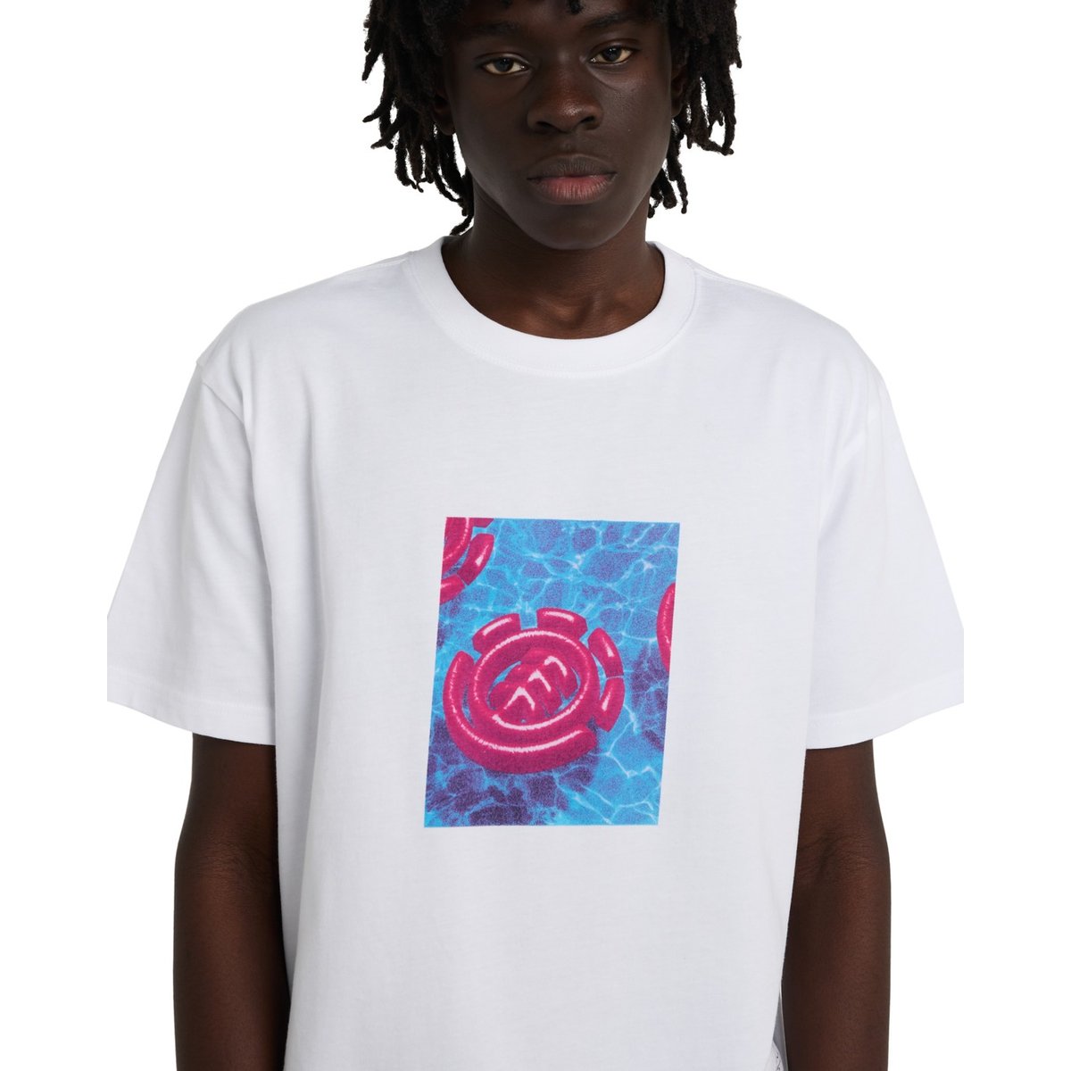 T-Shirt à manches courtes FLOATIE blanc optic white, ELEMENT