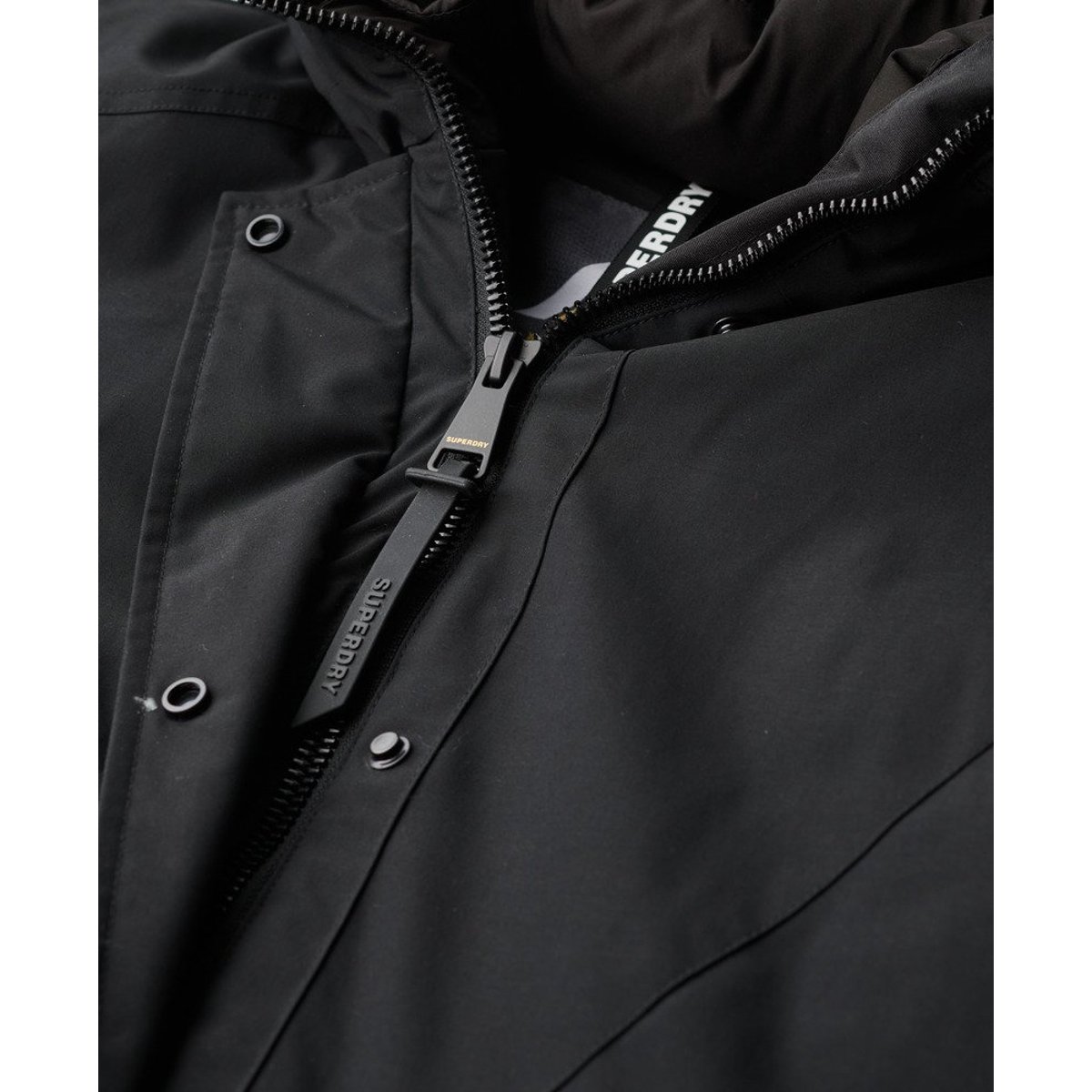 Parka rembourrée City noir, SUPERDRY