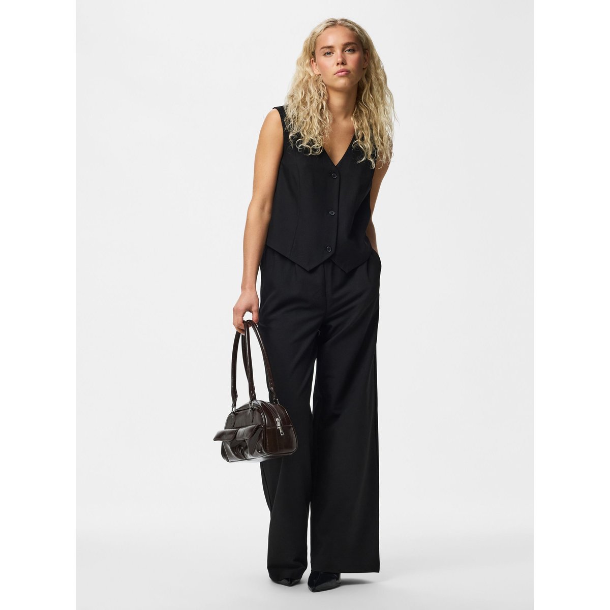 Gilet noir - black1, PIECES
