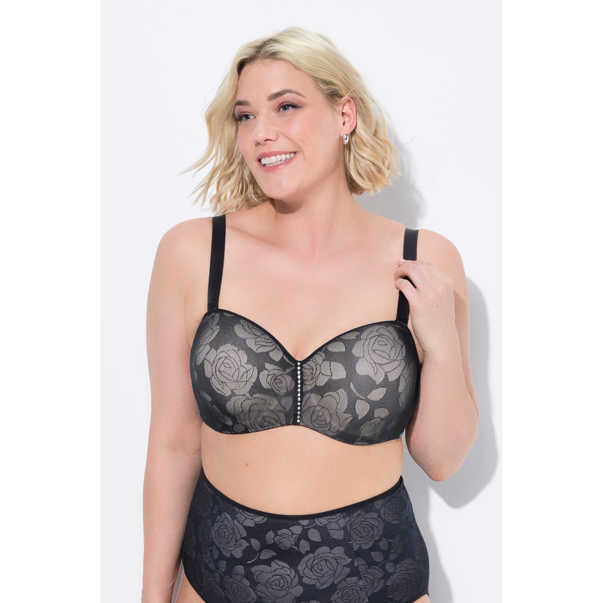 Soutien-gorge TRUYOU polyvalent. Bonnets noir, ULLA POPKEN