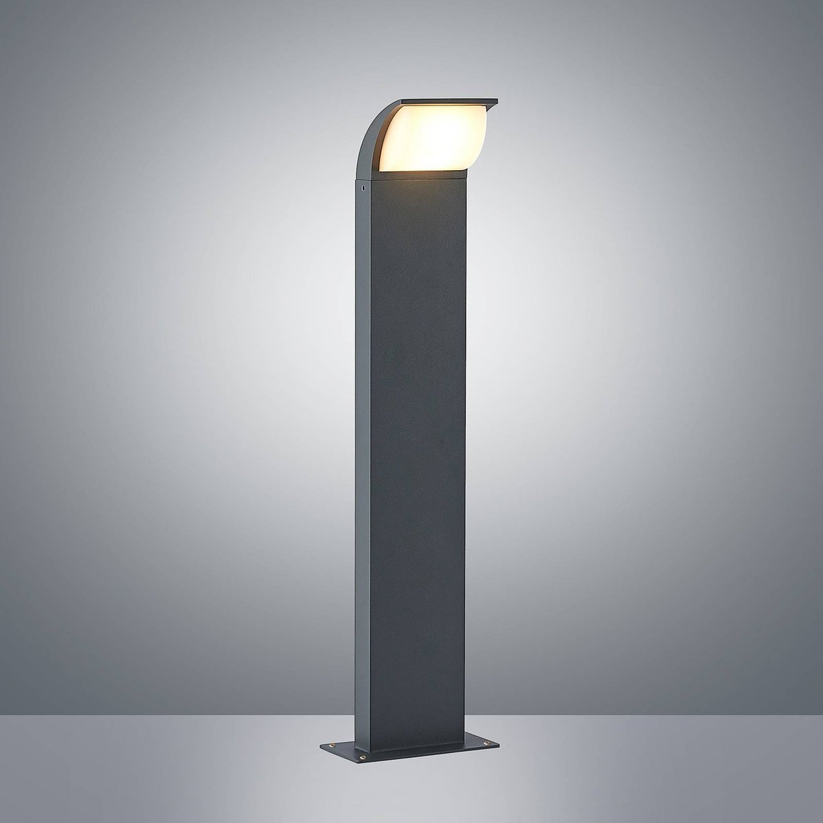 Luminaire extérieur en aluminium moderneLED anthracite, blanc, LUCANDE