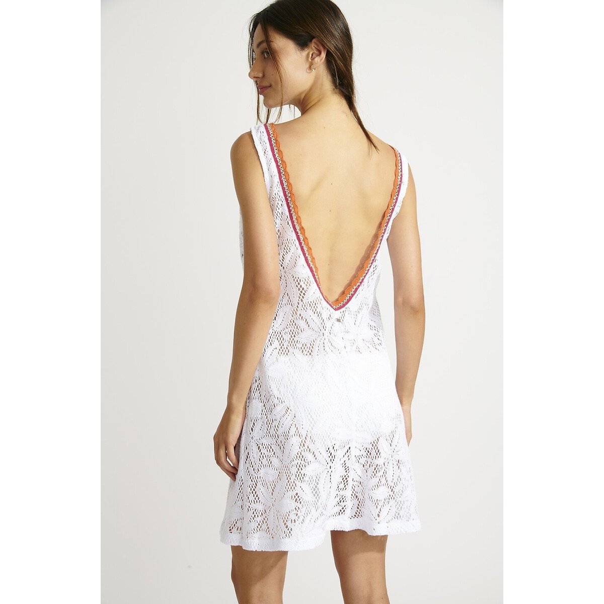 Horace Aguanga Beach Dress white, BANANA MOON