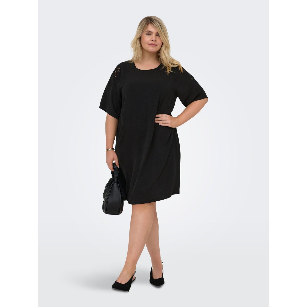 Robe noire - black, ONLY CARMAKOMA