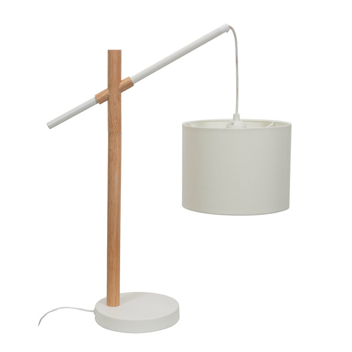 Adrina Wooden Arch Table Lamp natural, SO'HOME