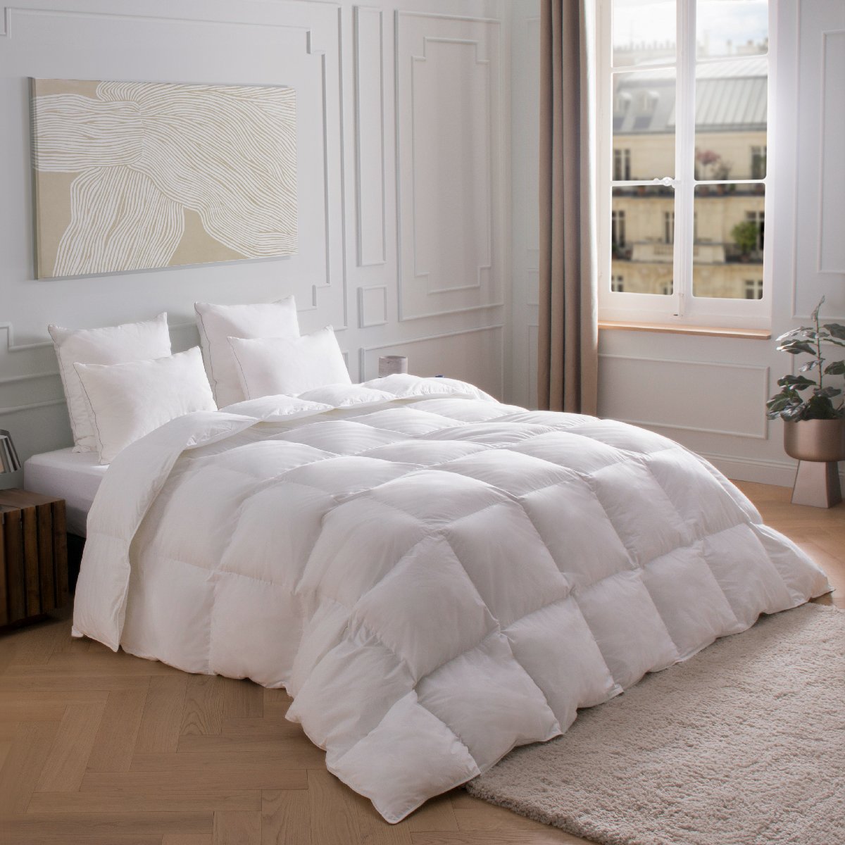 COUETTE HIMALAYA Naturelle Tempérée blanc, ANNE DE SOLENE
