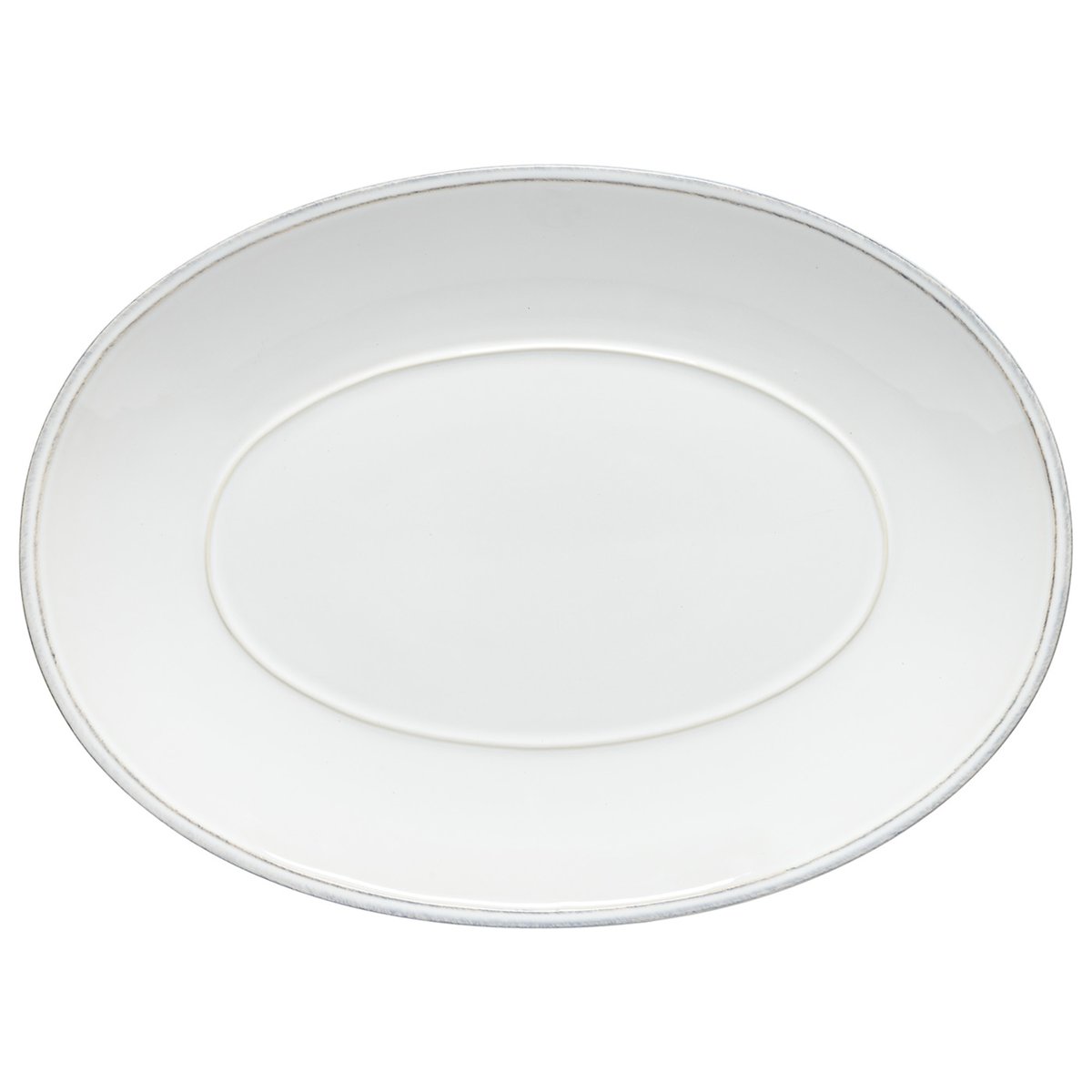 Plat ovale 40 FRISO blanc, COSTA NOVA