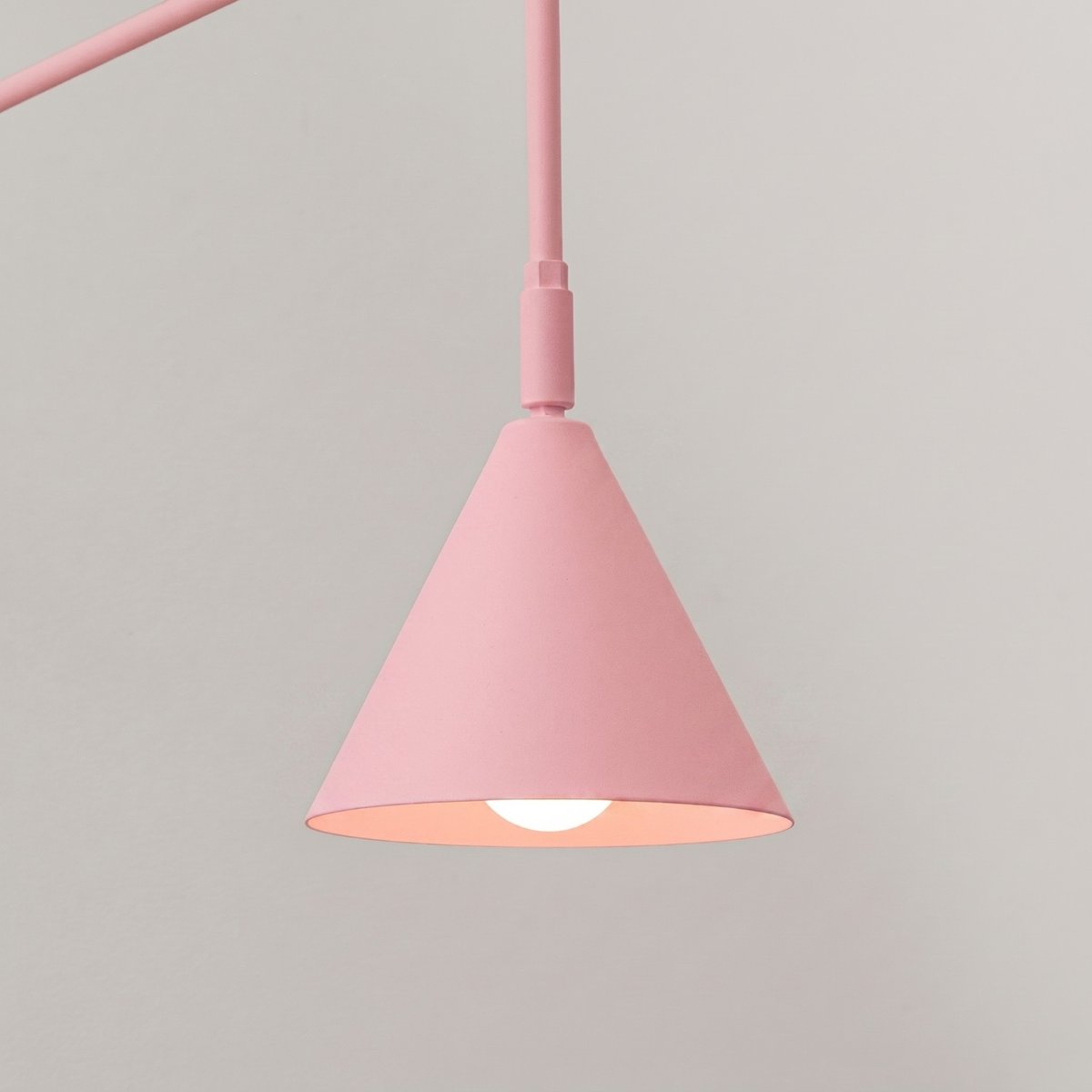 Applique murale Rose E14 1 Nox rose, EDEN