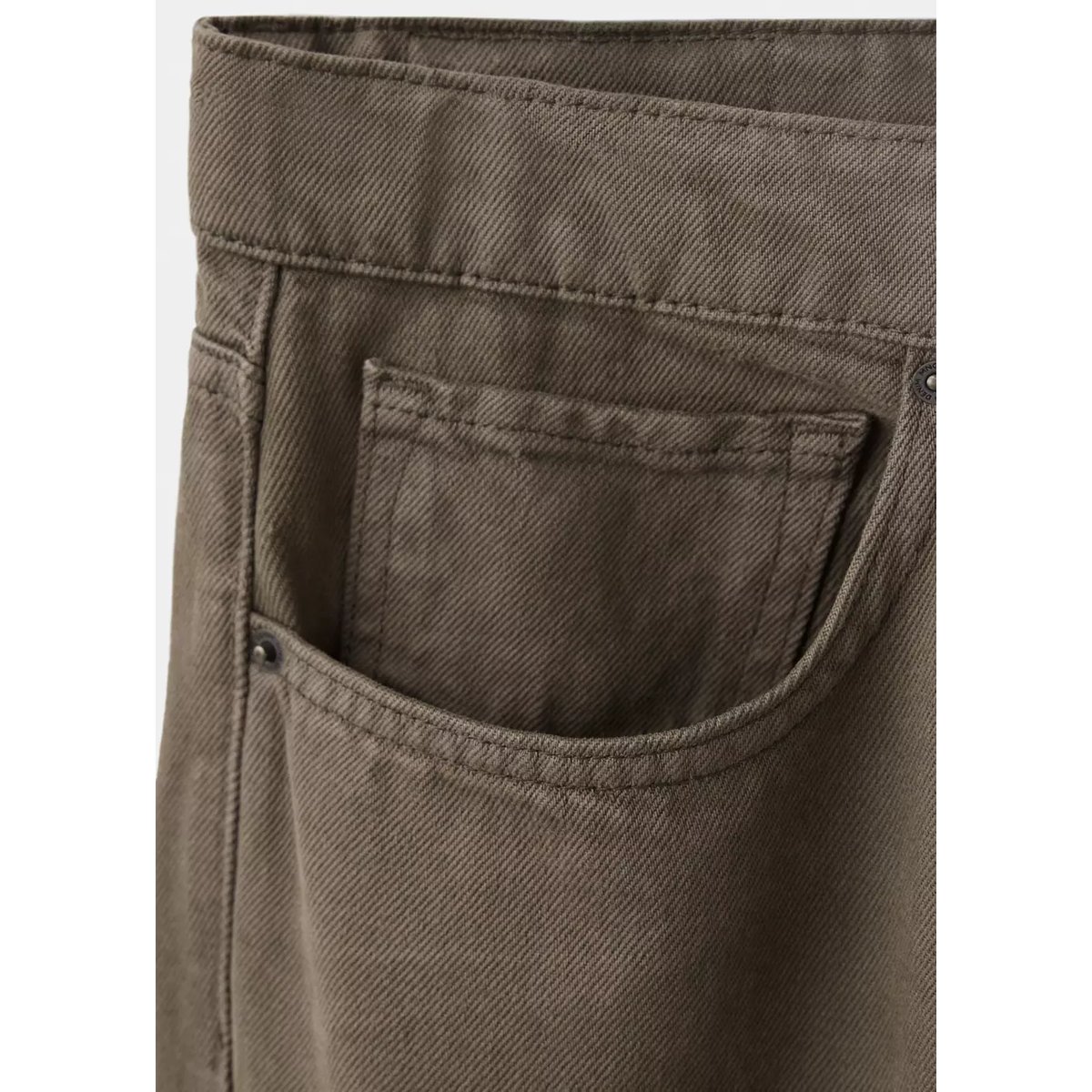 Jean Bob regular-fit marron moyen, MANGO MAN