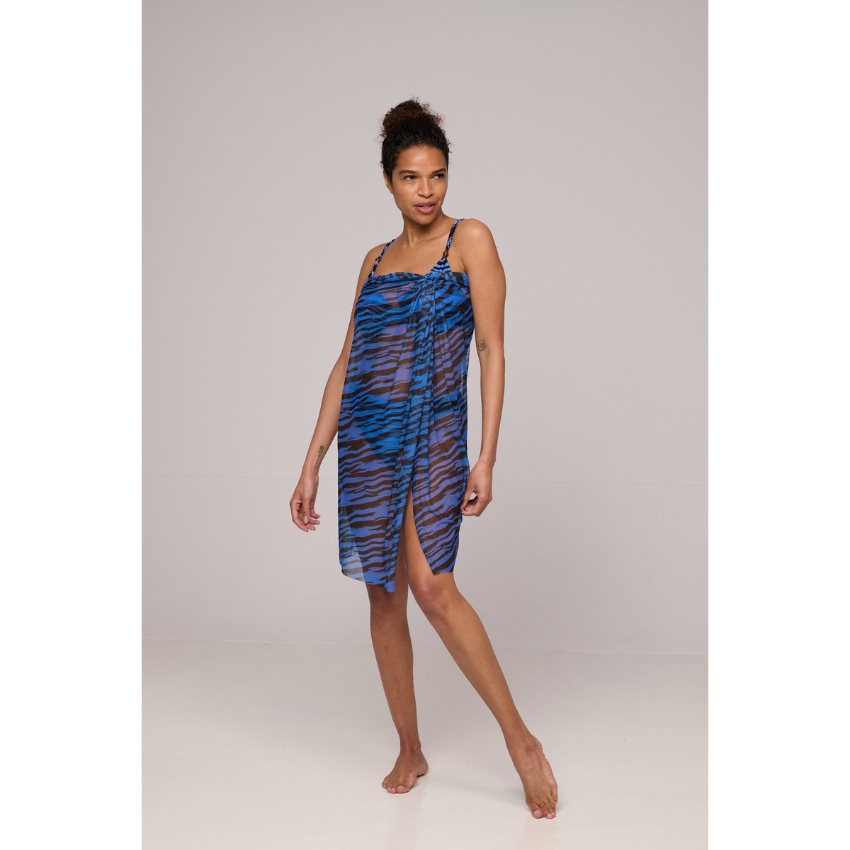 jupe stretch MARVA bleu - wild waves, MARIE JO