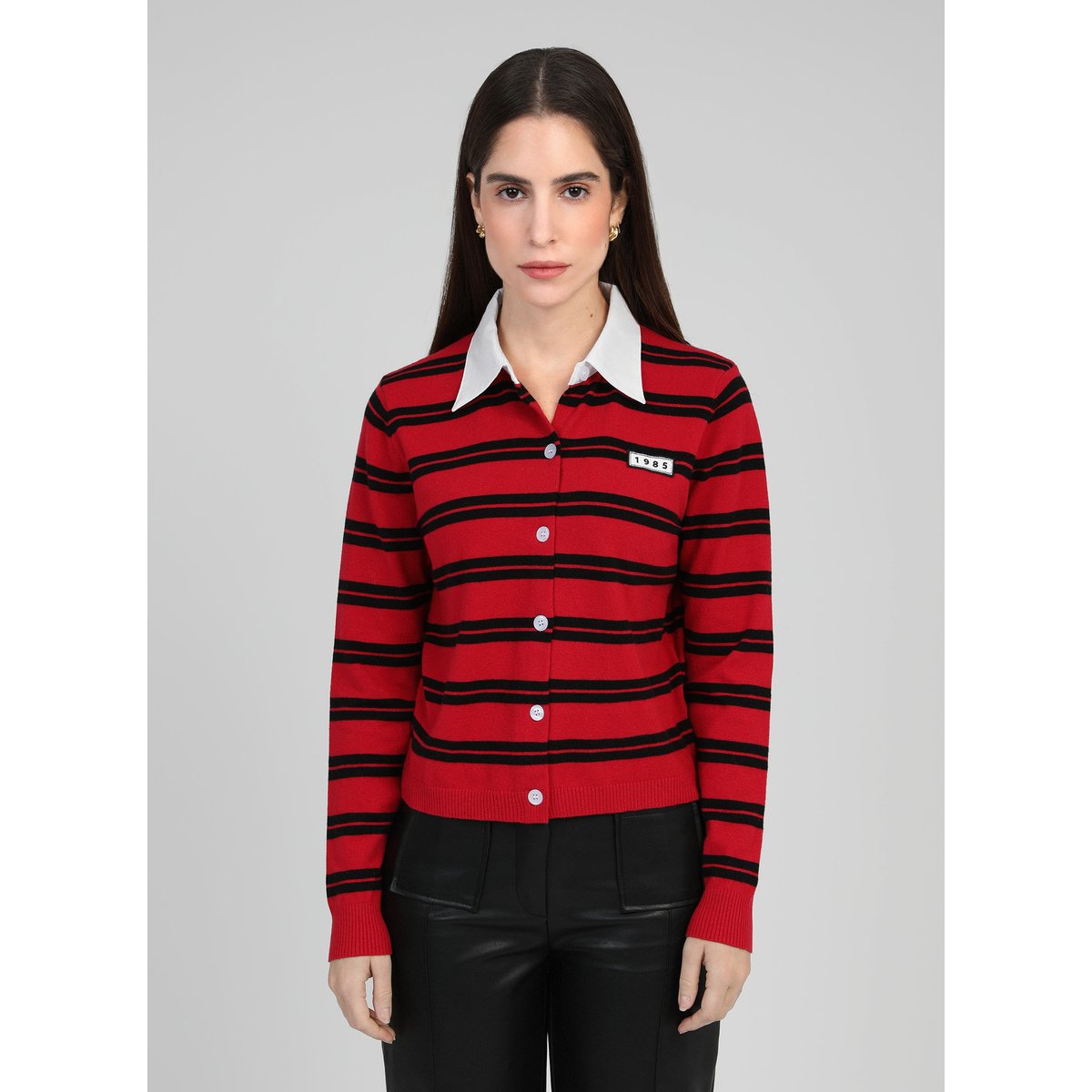 Gilet NAOMI rouge, AN'GE
