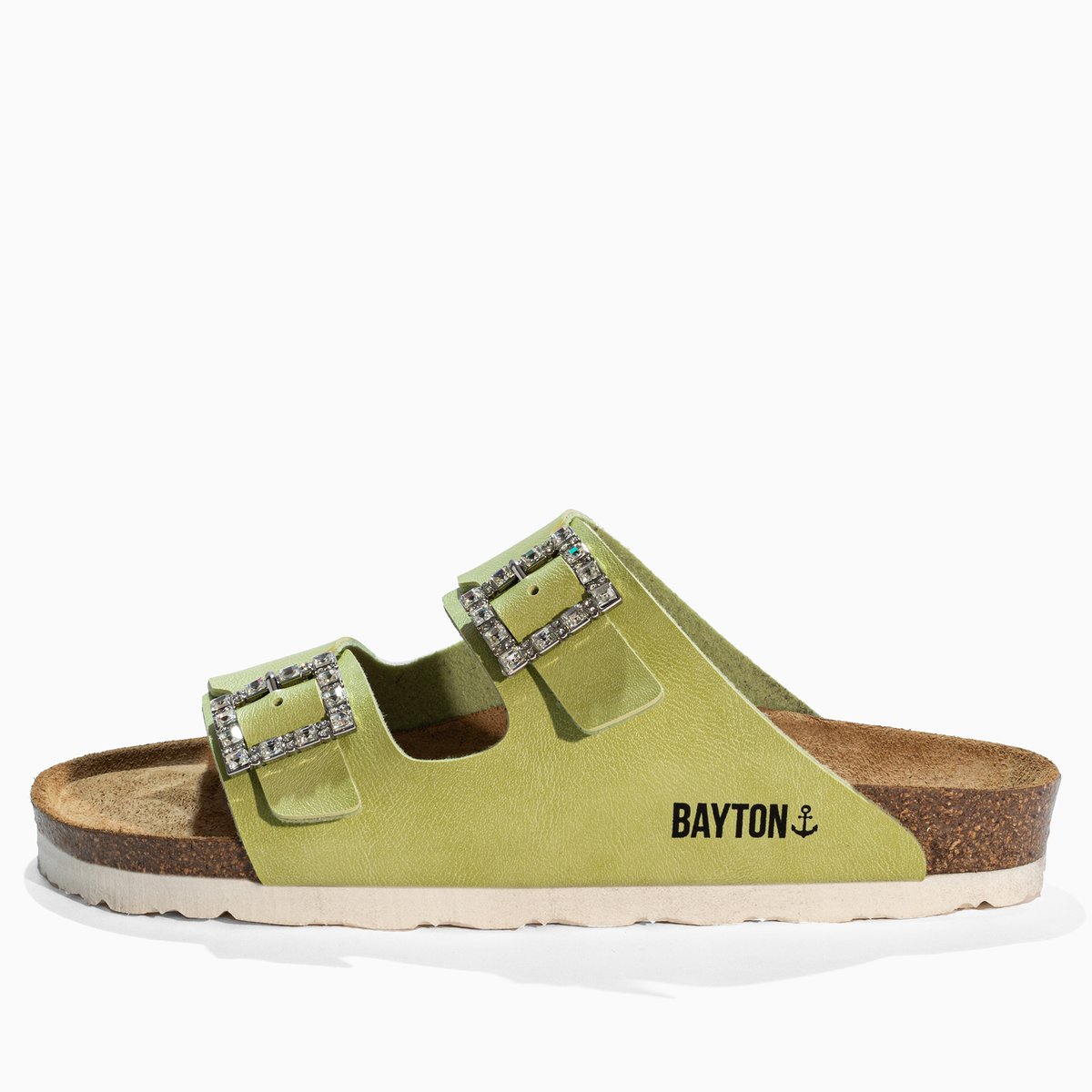 Sandales STRASS ATLAS green, BAYTON