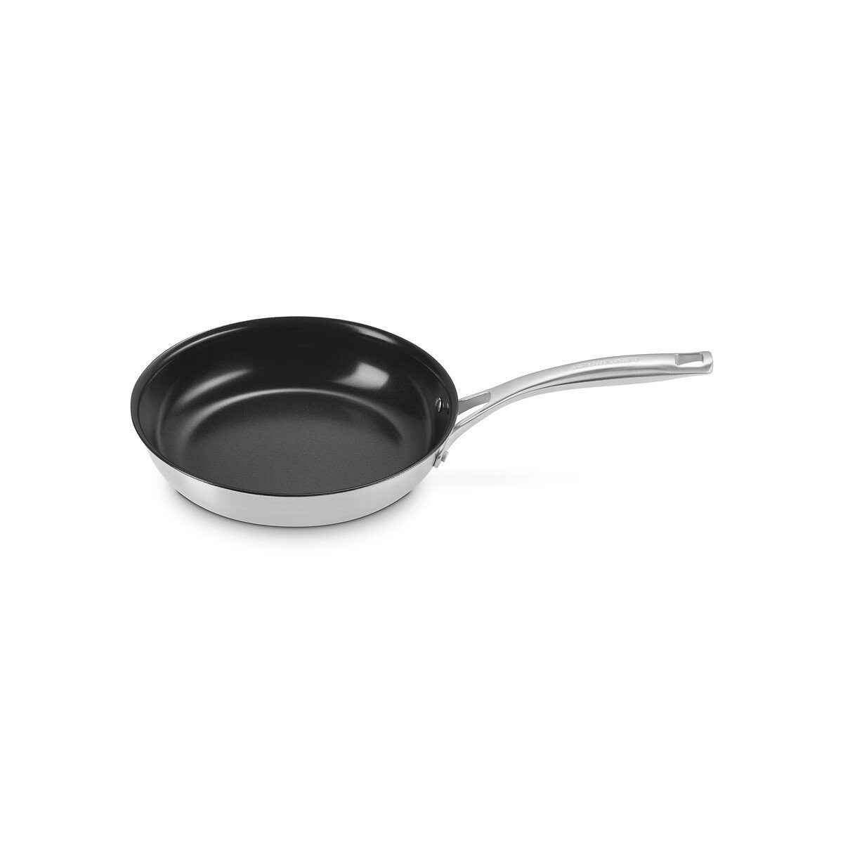 Lot de 2 Poêles Essential inox, LE CREUSET
