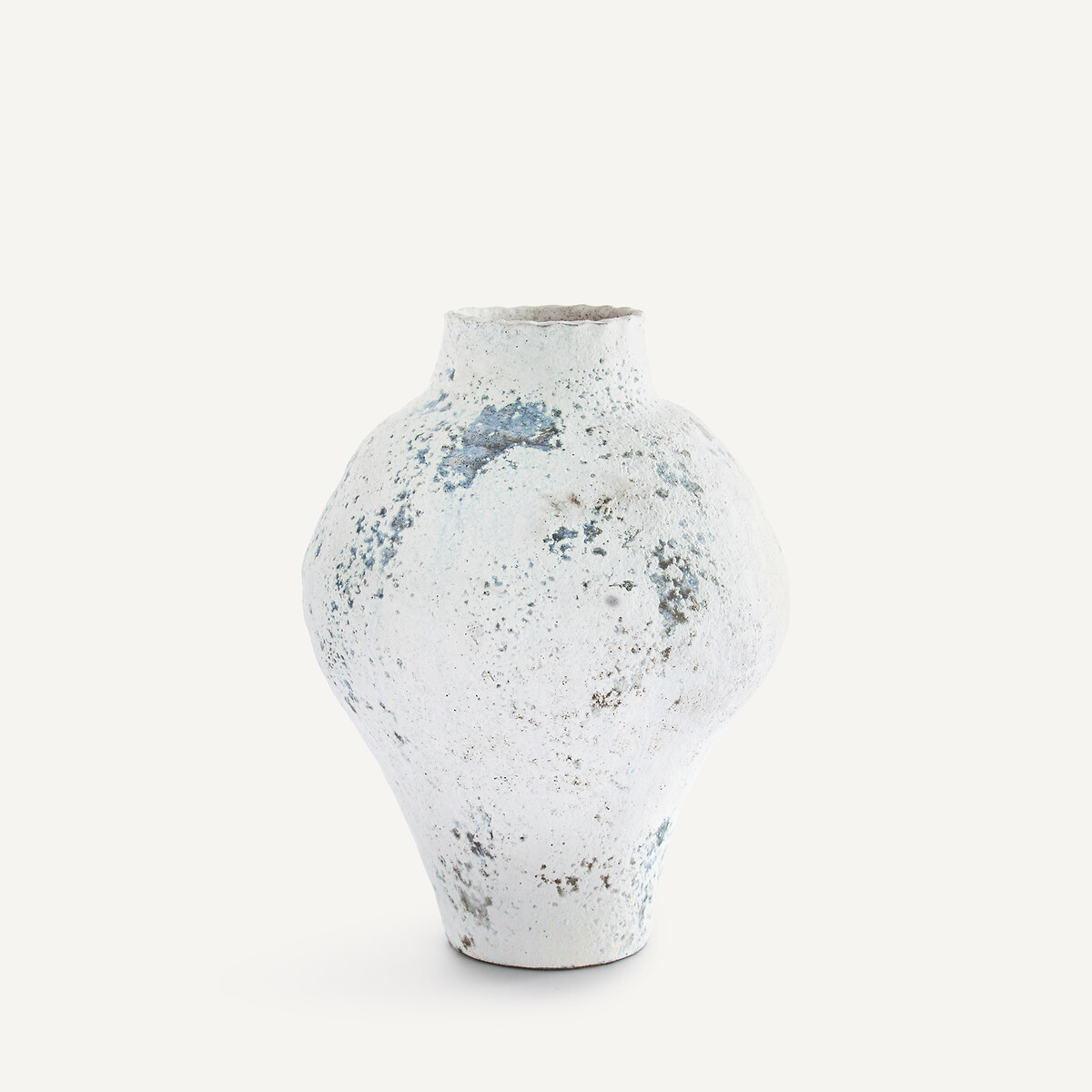 Vase en céramique aspect vieilli, Sylor blanc, AM.PM