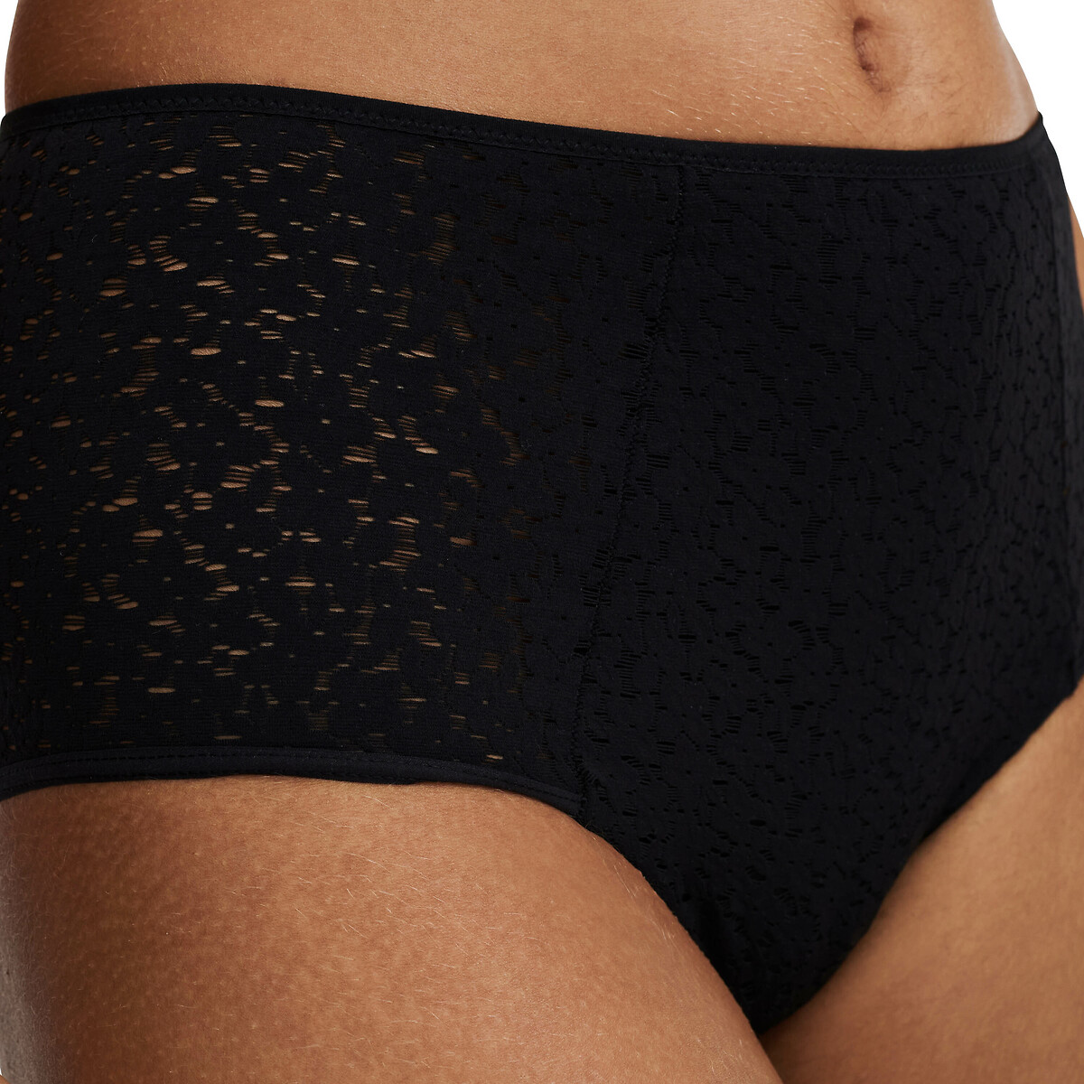 Norah Full Knickers with High Waist black, CHANTELLE