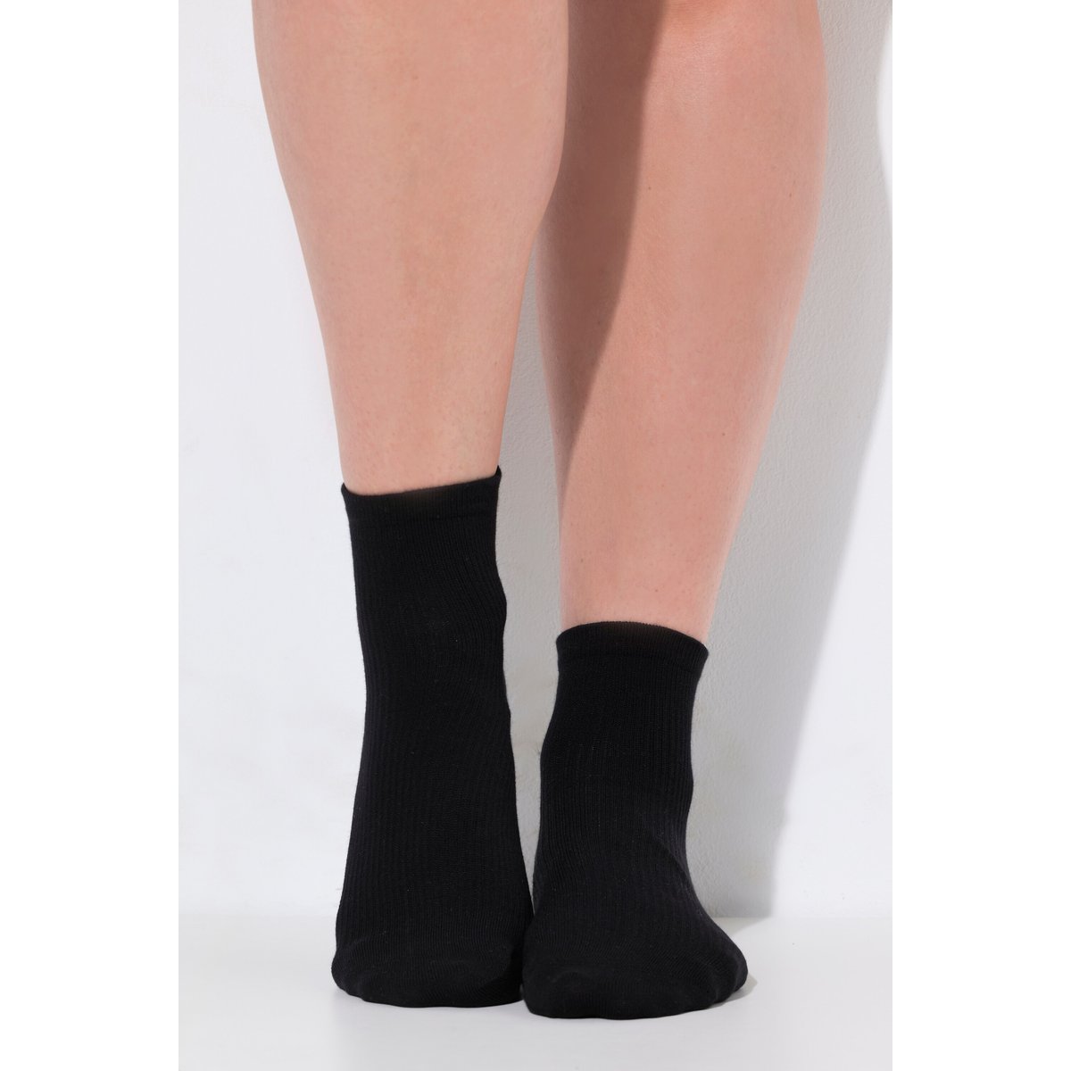Chaussettes de contention. Tige noir, ULLA POPKEN