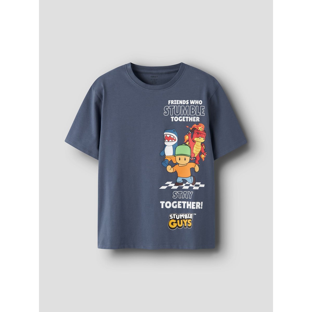 T-Shirt bleu - vintage indigo1, NAME IT