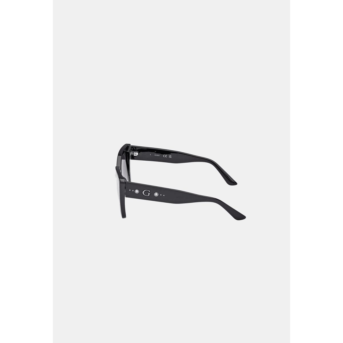 Lunettes De Soleil Papillon noir, GUESS