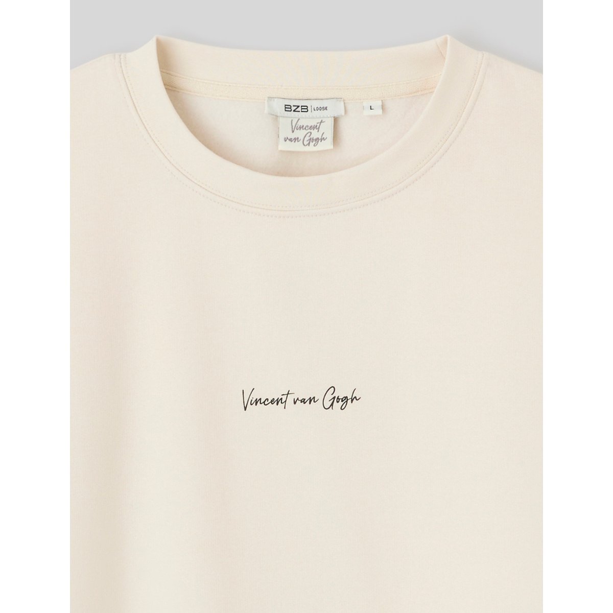 Sweat licence van gogh naturel, BZB
