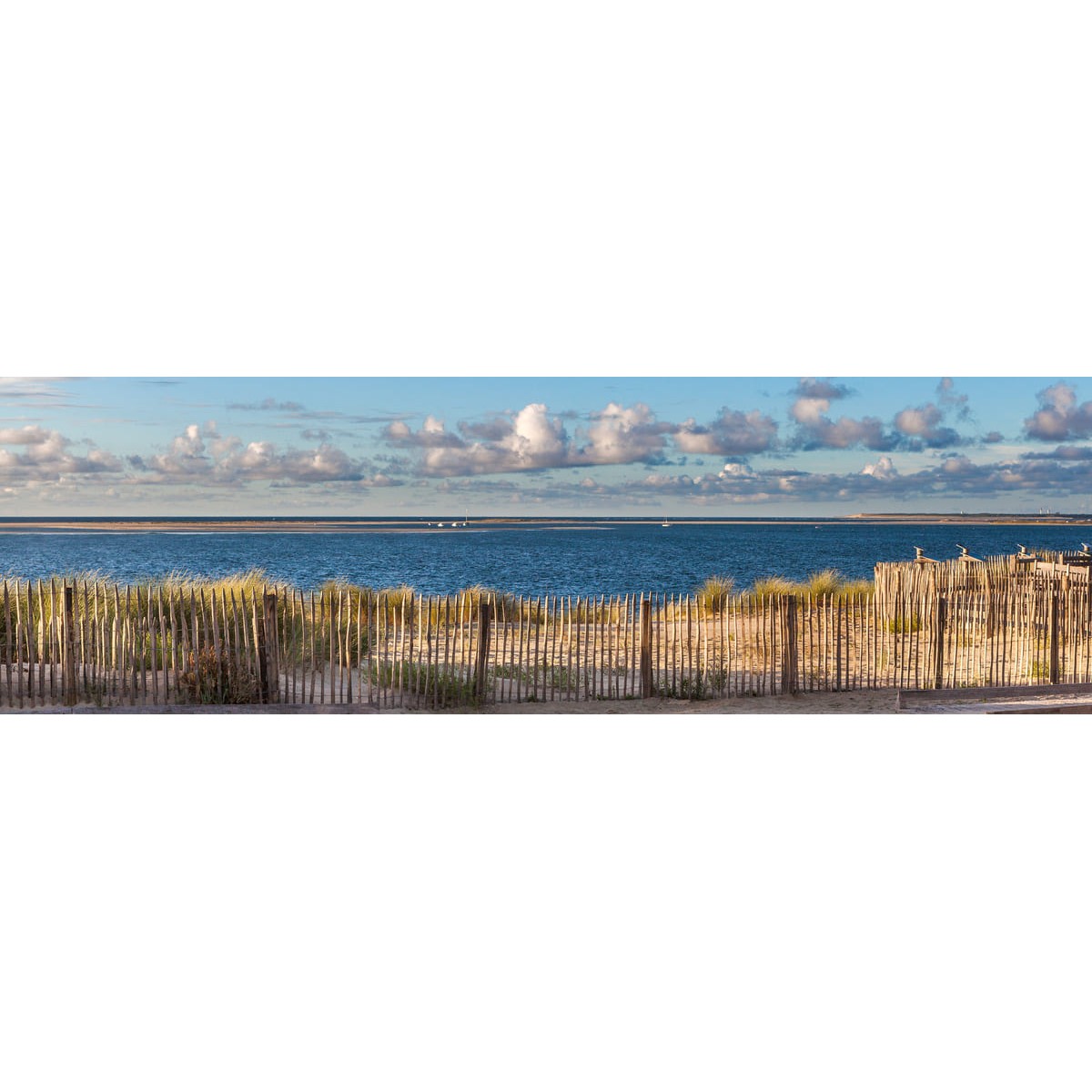 Tableau Mural Barrière Du Bassin PLAGE tableaux sur toile-bleu, CEANOTHE