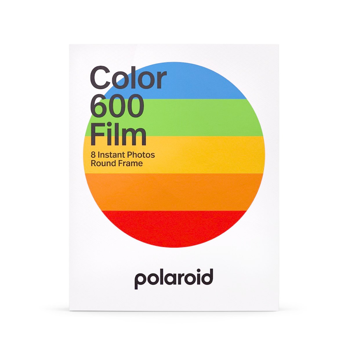 Film 600 COULEUR CADRE ROND couleur, POLAROID