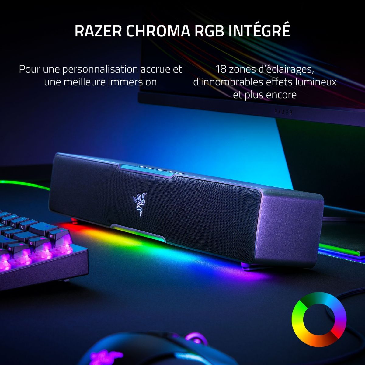 Enceinte PC LEVIATHAN V2 X couleur unique, RAZER