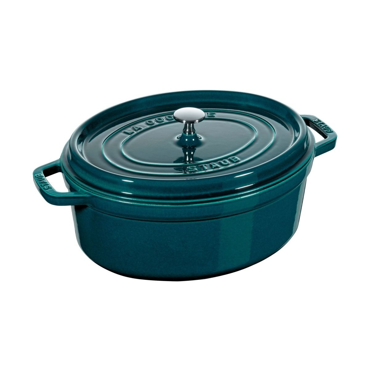 Cocotte, Ovale, 31cm, La Mer, Fonte la mer, STAUB