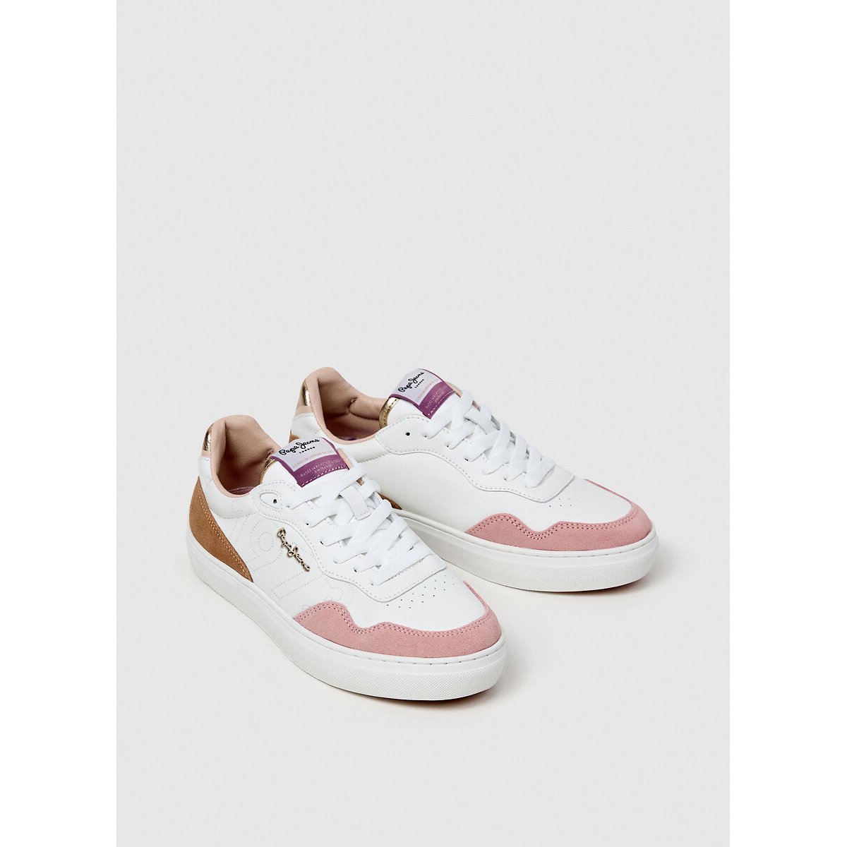 Baskets Camden Sweet blanc, PEPE JEANS