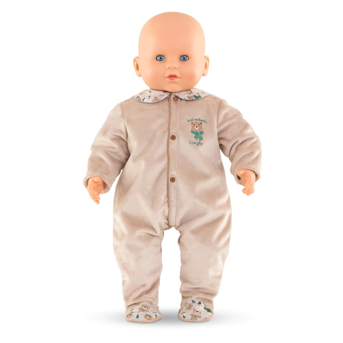 Pyjama Forêt Enchantée pour poupon 42 cm couleur unique, COROLLE