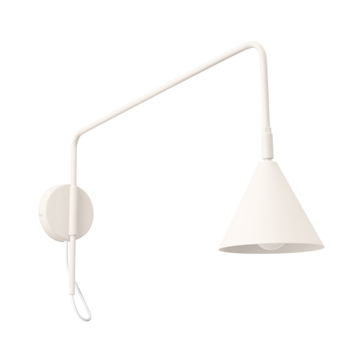 Applique murale Beige E14 1 NOX beige, EDEN