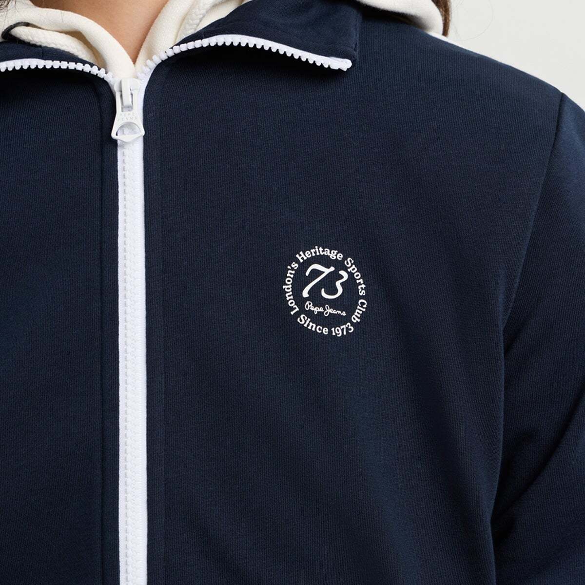 Sweat À Col Montant Coupe Décontractée bleu dulwich, PEPE JEANS