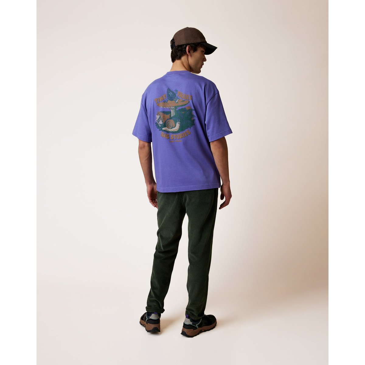 T-shirt en maille violet foncé, FAGUO