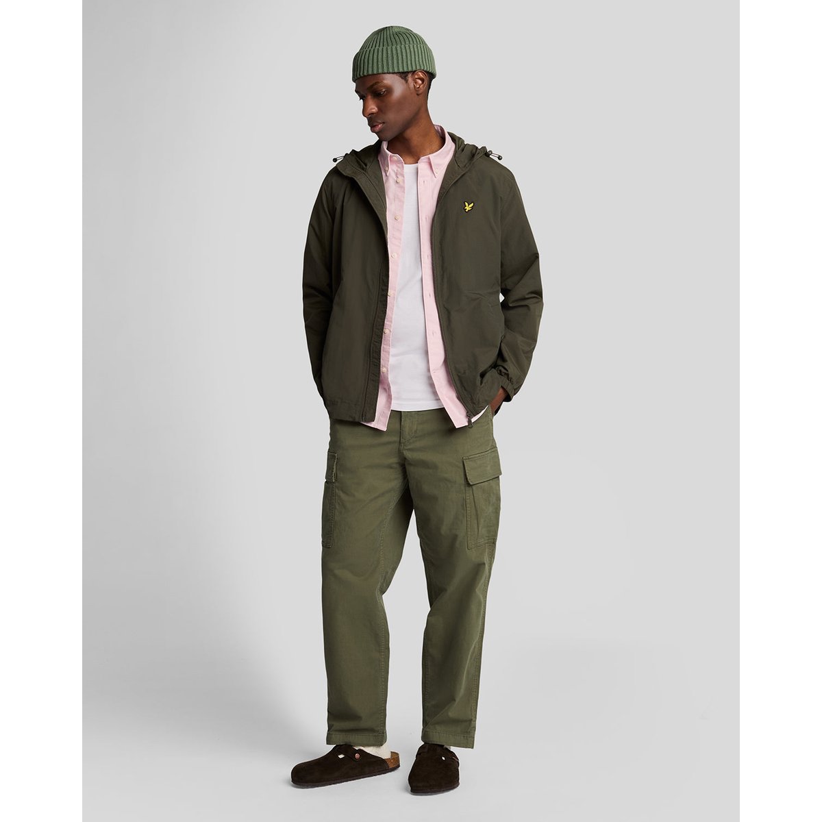 Chemise manches courtes rose clair, LYLE & SCOTT