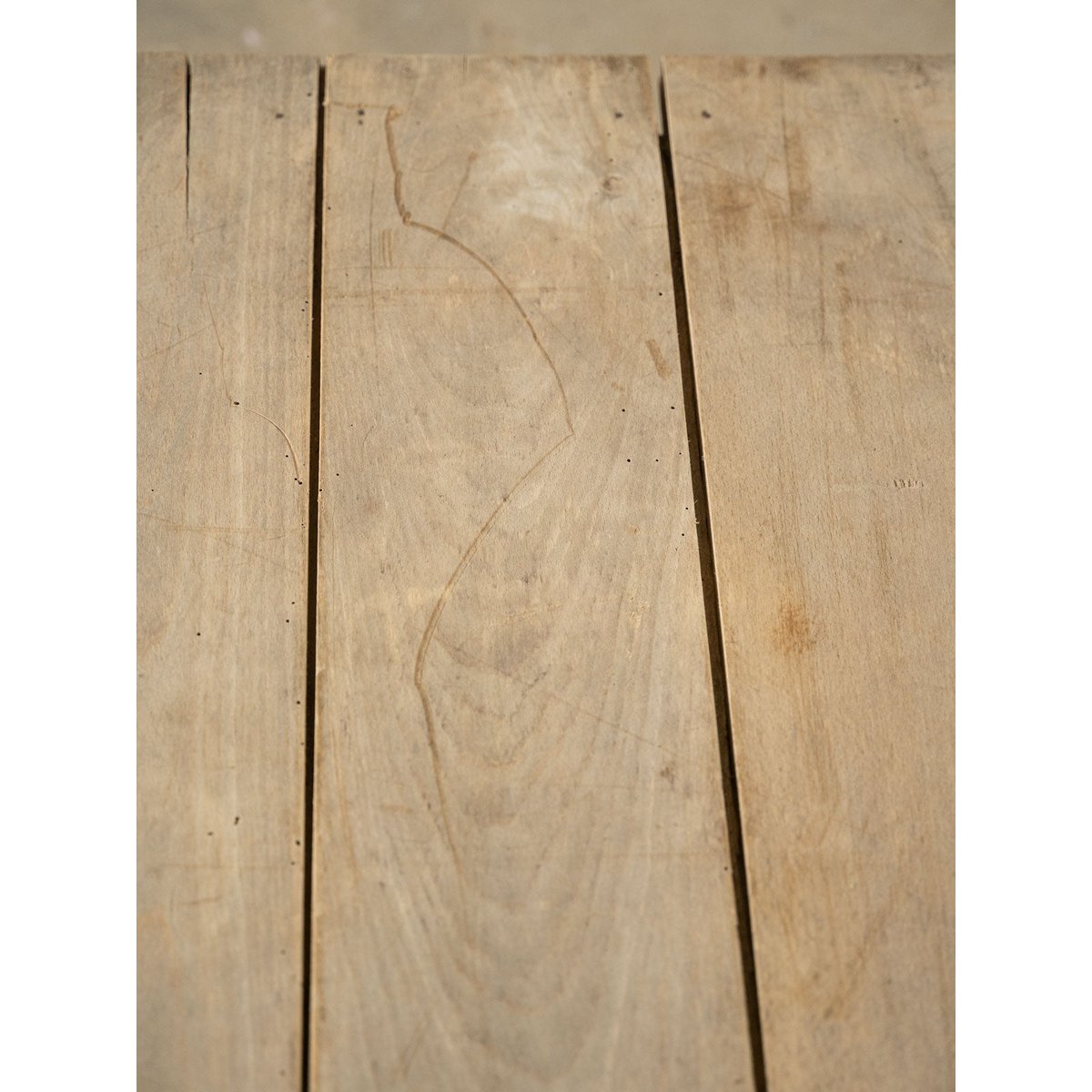 Table basse de campagne en bois Léonie N°1169 - Bon état bois clair, DEBONGOUT
