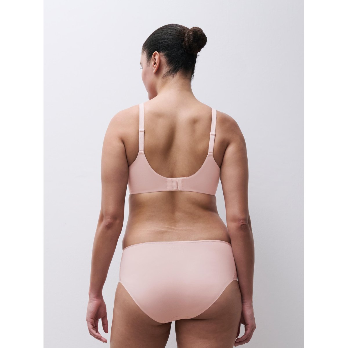Soutien-gorge moulé emboîtant OSMOSE vieux rose, CHANTELLE