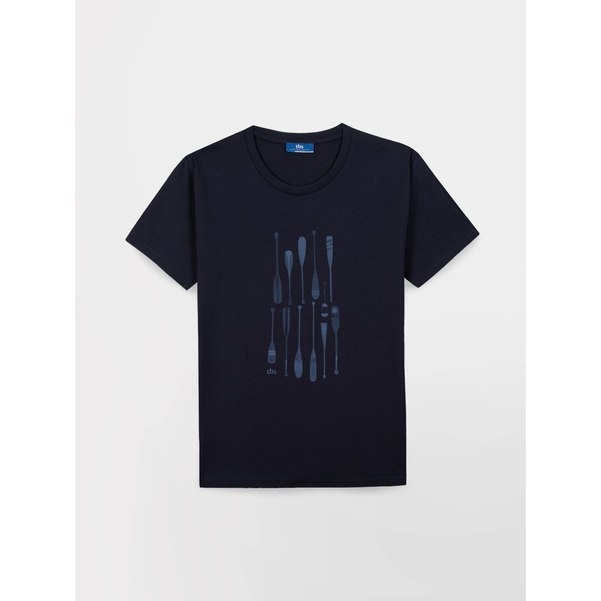 T-shirt manches courtes SABRITEE14032 marine, TBS